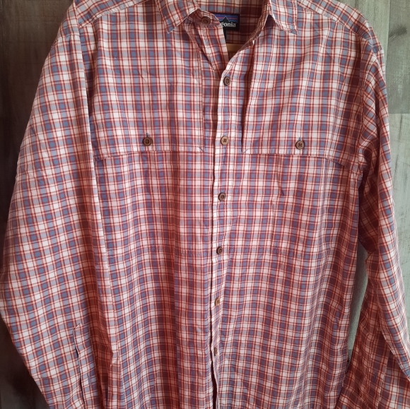 Patagonia Mens M Button Up Shirt - Picture 5 of 16